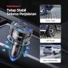 Taffware Car Charger Mobil USB 4 Port QC3.0 35W 7A - BK-358