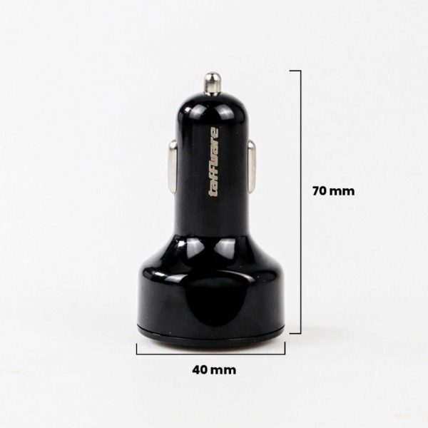 Taffware Car Charger Mobil USB 4 Port QC3.0 35W 7A - BK-358