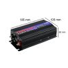 Taffware Car Power Inverter Pure Sine Wave DC 12V to AC220V 1000W