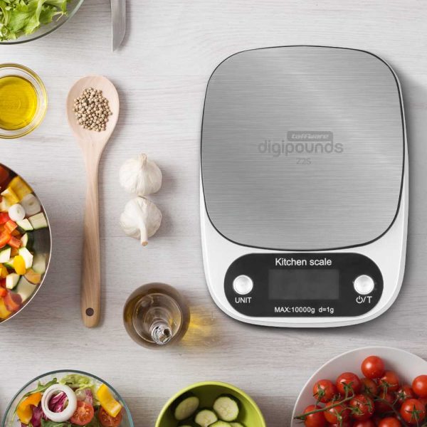 Taffware Digipounds Timbangan Dapur Digital Kitchen Scale 10kg 1g - Z2S