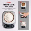 Taffware Digipounds Timbangan Dapur Digital Kitchen Scale 10kg 1g Z3S