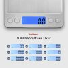 Taffware Digipounds Timbangan Dapur Mini Digital 1kg 0.1g - i2000