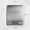 Taffware Digipounds Timbangan Dapur Mini Digital 1kg 0.1g - i2000