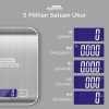 Taffware Digipounds Timbangan Dapur Digital Kitchen Scale 5kg 1g - Z1S