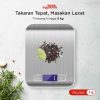 Taffware Digipounds Timbangan Dapur Digital Kitchen Scale 5kg 1g - Z1S