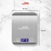 Taffware Digipounds Timbangan Dapur Digital Kitchen Scale 5kg 1g - Z1S