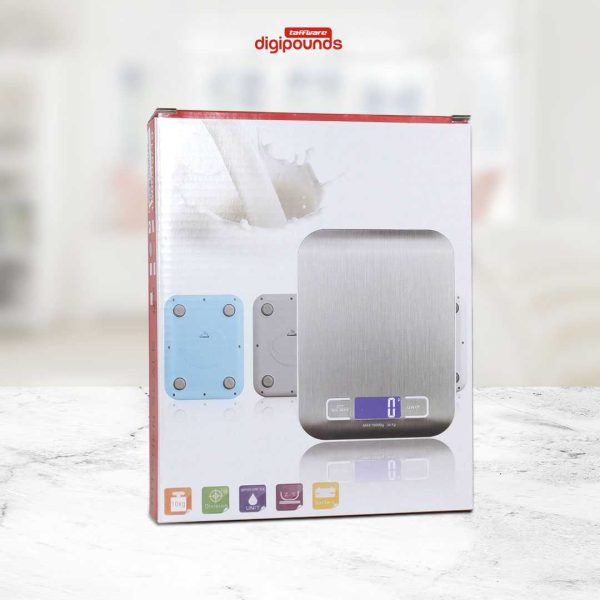 Taffware Digipounds Timbangan Dapur Digital Kitchen Scale 5kg 1g - Z1S