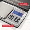 Taffware Digipounds Timbangan Emas Mini Pocket 500g 0.01g - UF200H