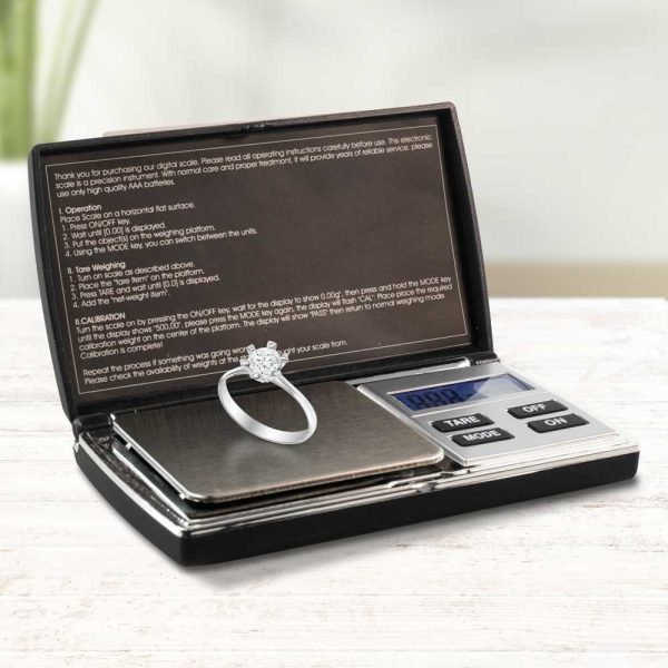 Taffware Digipounds Timbangan Emas Mini Pocket 500g 0.01g - UF200H