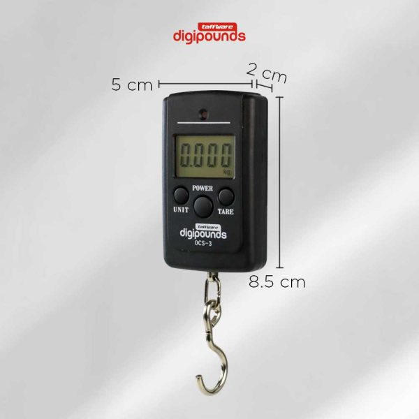 Taffware Digipounds Timbangan Koper Digital 40kg 10g - OCS-3