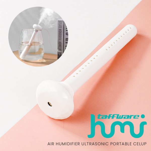 taffware-humi-air-humidifier-celup-ultrasonic-portable-aroma-diffuser-k-j021 Taffware Humi Air Humidifier Ultrasonic Aromatherapy Oil Diffuser Portable Celup - HUMI - K-J021 - White