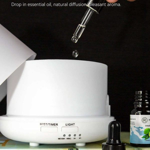 Taffware 4 in 1 Aroma Diffuser Humidifier Elektrik + 7 LED - HUMI H770