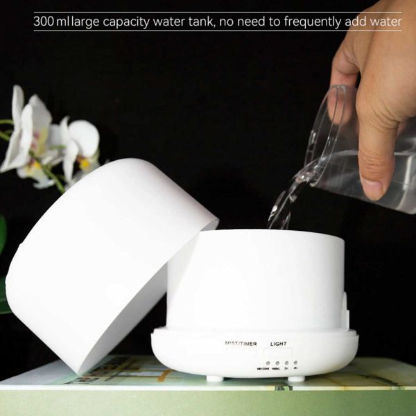 Taffware 4 in 1 Aroma Diffuser Humidifier Elektrik + 7 LED - HUMI H770