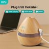 Taffware Air Humidifier Aromatherapy Oil Diffuser Wood Design 300ml - Humi H218 - Wooden