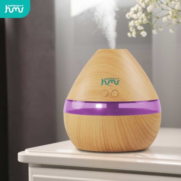 Taffware Air Humidifier Aromatherapy Oil Diffuser Wood Design 300ml - Humi H218 - Wooden