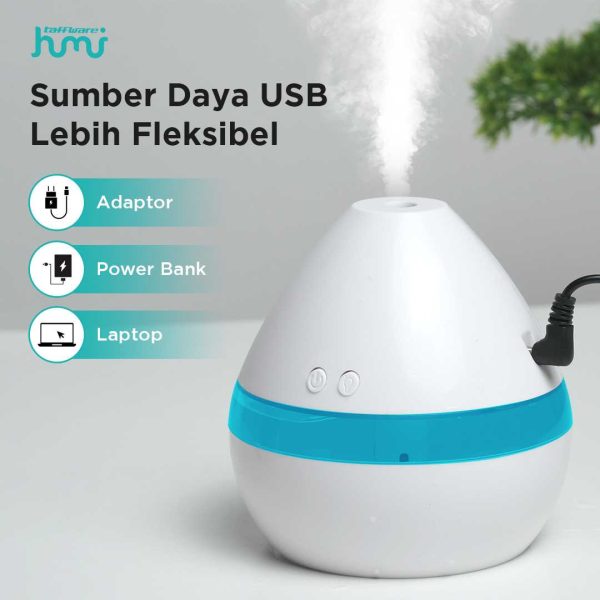 Taffware Aroma Therapy Air Humidifier Night Light 300ml - HUMI H296