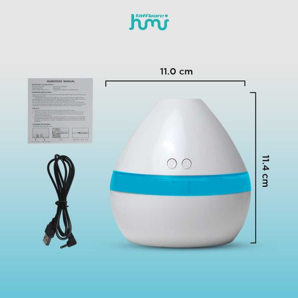 Taffware Aroma Therapy Air Humidifier Night Light 300ml - HUMI H296