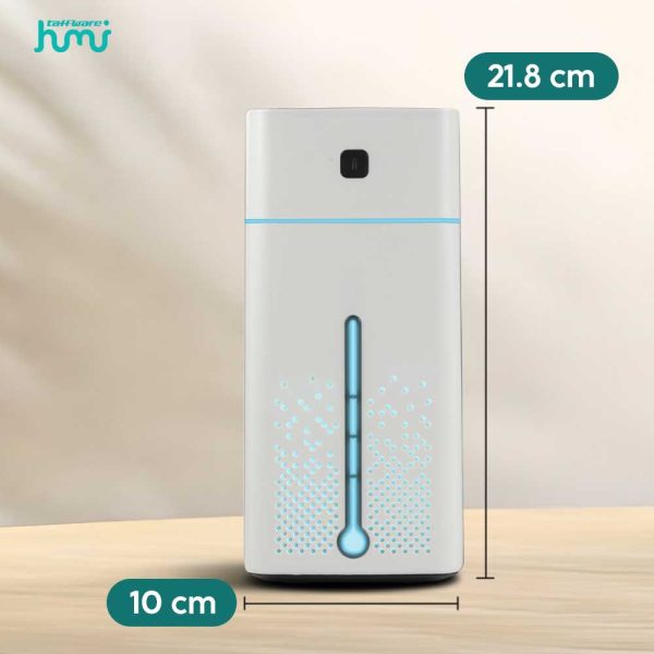 Taffware Air Humidifier RGB Night Light 1000ml - HUMI KS-600 - White