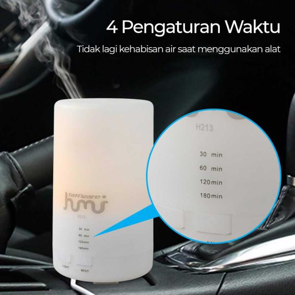 Taffware Humidifier Ultrasonic with RGB Lamp - HUMI H213