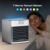 Taffware HUMI Kipas Air Cooler USB Mini Air 7 Color LED Light - K-F009