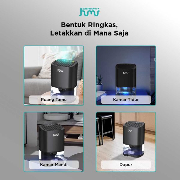 Taffware HUMI Dehumidifier 2in1 Moisture Absorber Anion 1L - H2102