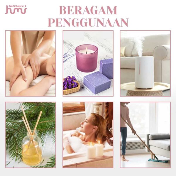 Taffware HUMI Essential Fragrance Oil Aromatherapy Lily 10ml - RH-25