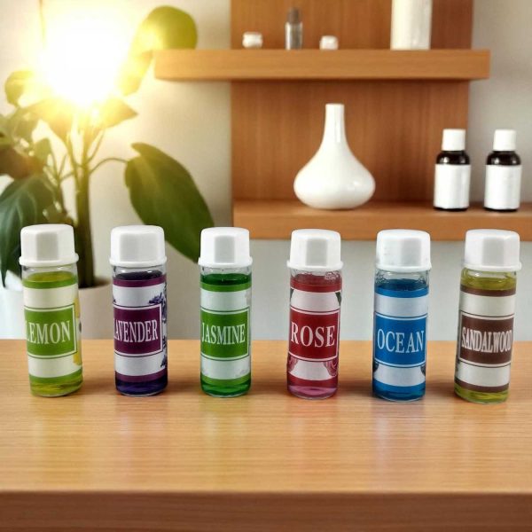 Taffware Essential Oils Aromatherapy Diffusers 5ml Mixing 6 PCS - 3544