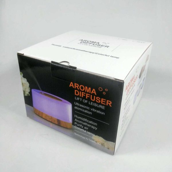 Taffware Aromatherapy Air Humidifier 7 Color 500ml with Remote Control - HUMI H14a