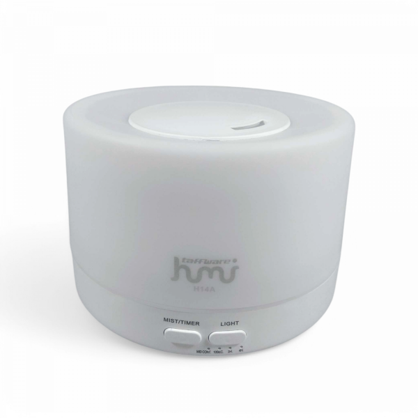 Taffware Aromatherapy Air Humidifier 7 Color 500ml with Remote Control - HUMI H14a