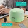 Taffware Humidifier Elektrik + 6 LED + Remote Control - HUMI H24