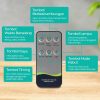 Taffware Humidifier Elektrik + 6 LED + Remote Control - HUMI H24