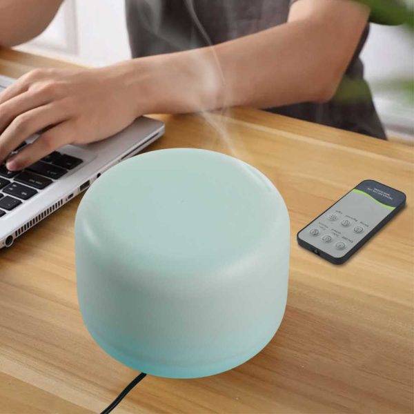 Taffware Humidifier Elektrik + 6 LED + Remote Control - HUMI H24