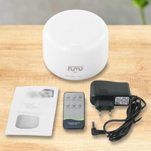 Taffware Humidifier Elektrik + 6 LED + Remote Control - HUMI H24