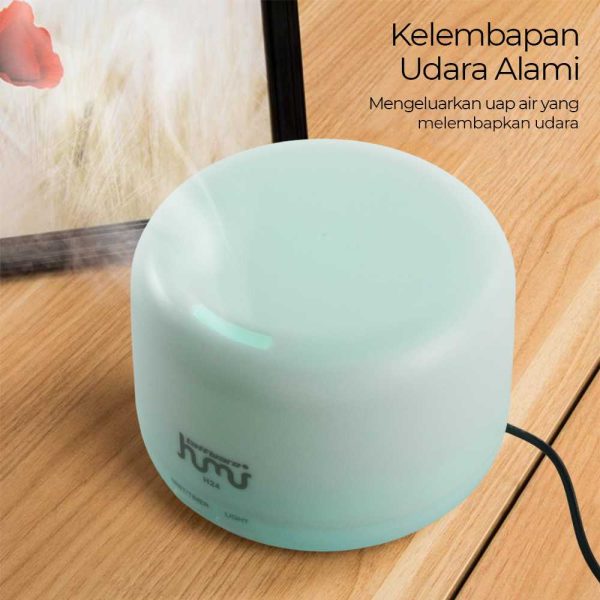 Taffware Humidifier Elektrik + 6 LED + Remote Control - HUMI H24