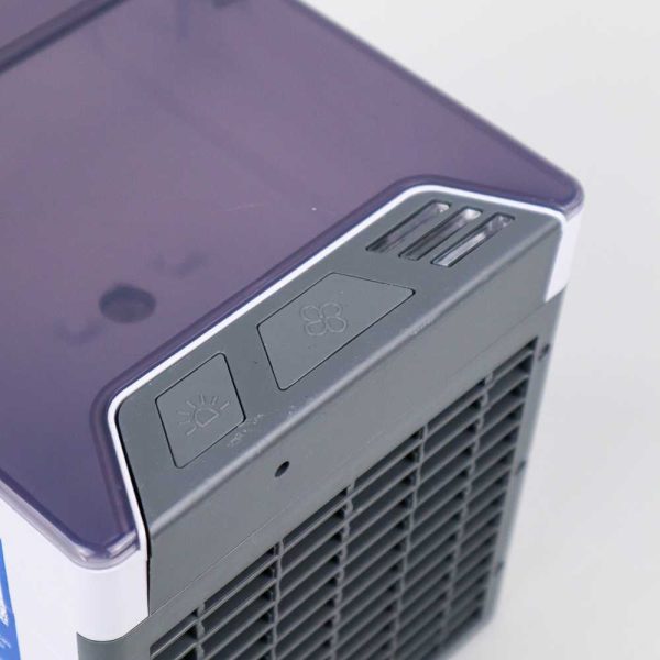 Taffware HUMI Kipas Air Cooler USB Mini Air 7 Color LED Light - K-F009