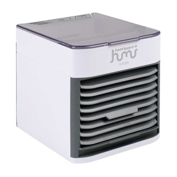 Taffware HUMI Kipas Air Cooler USB Mini Air 7 Color LED Light - K-F009