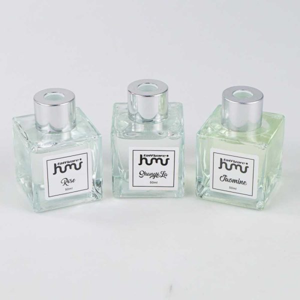 Taffware HUMI Parfum Ruangan Aroma Diffuser Reed Rattan Sticks Jasmine 50ml - DF-100