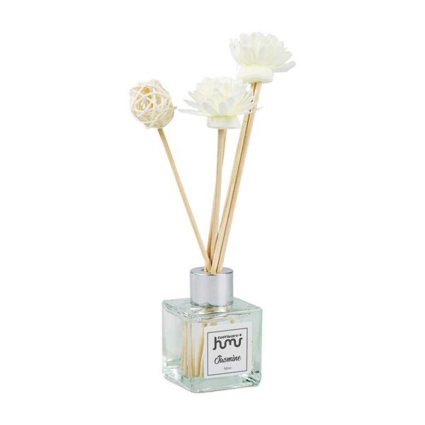 Taffware HUMI Parfum Ruangan Aroma Diffuser Reed Rattan Sticks Jasmine 50ml - DF-100