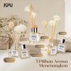 Taffware HUMI Parfum Ruangan Aroma Diffuser Reed Rattan Sticks Blue Wind Chimes 50ml - DF-100
