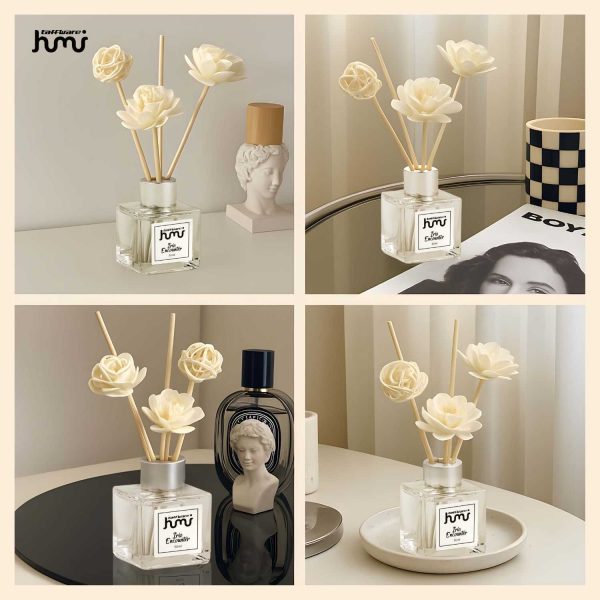 Taffware HUMI Parfum Ruangan Aroma Reed Diffuser Encounters 50ml