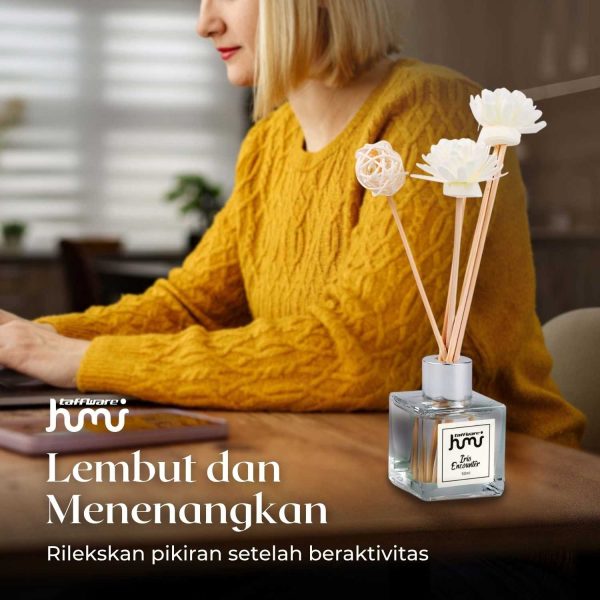 Taffware HUMI Parfum Ruangan Aroma Reed Diffuser Encounters 50ml