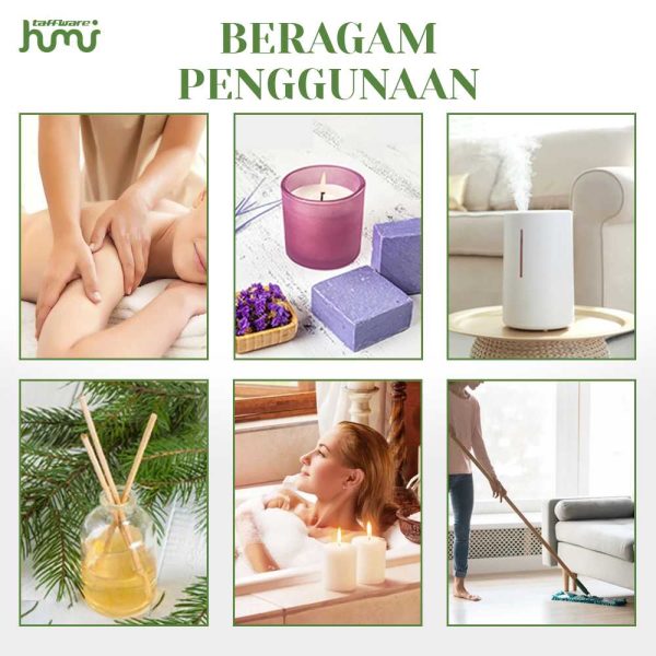 Taffware HUMI Essential Fragrance Oil Aromatherapy Green Tea 10ml - RH-25