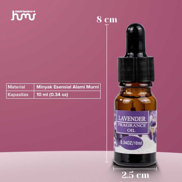 Taffware HUMI Essential Fragrance Oil Aromatherapy Lavender 10ml - RH-25