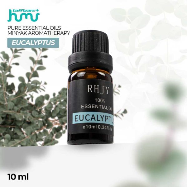 Taffware HUMI Pure Essential Oils Minyak Aromatherapy Eucalyptus 10ml - RH-11