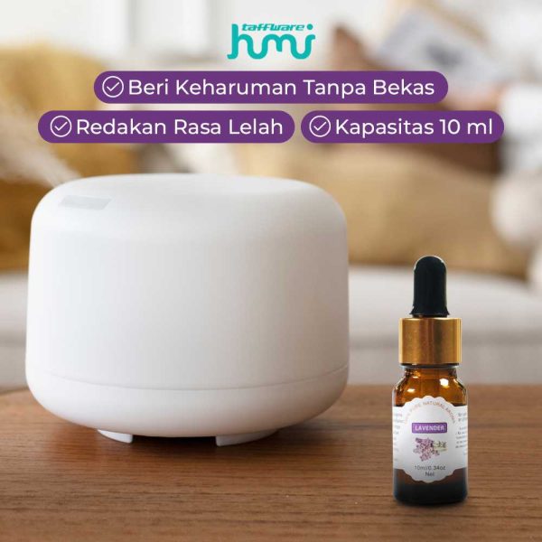 Taffware HUMI Water Soluble Essential Oils Minyak Aromatherapy Lavender-TSLM2
