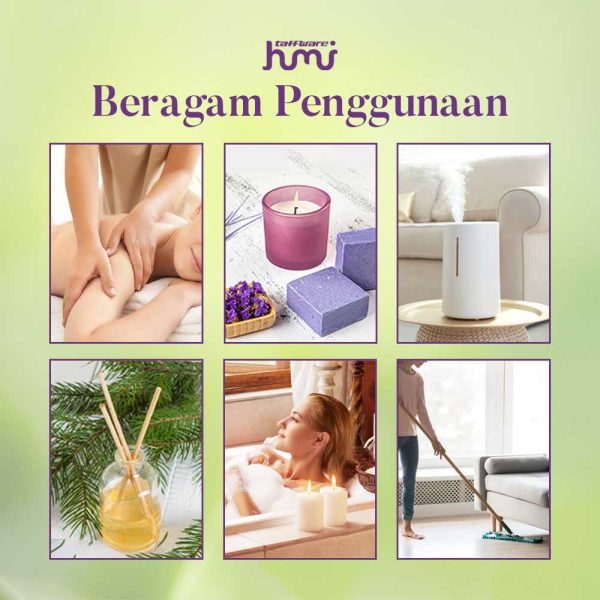 Taffware HUMI Water Soluble Essential Oils Minyak Aromatherapy Lavender-TSLM2