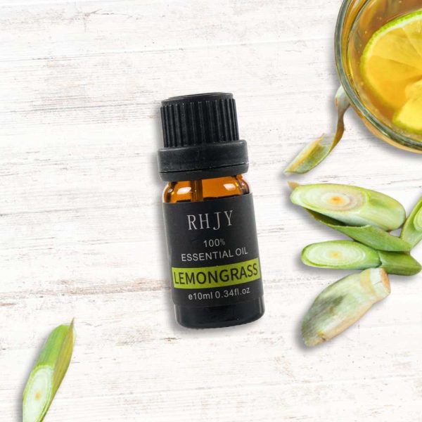 Taffware HUMI Pure Essential Oils Minyak Aromatherapy Lemon Grass 10ml - RH-11