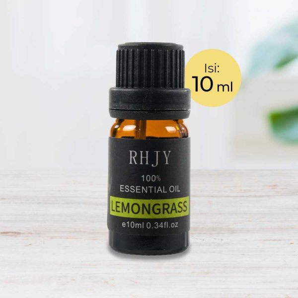 Taffware HUMI Pure Essential Oils Minyak Aromatherapy Lemon Grass 10ml - RH-11