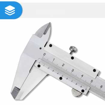Taffware Jangka Sorong Stainless Micrometer 15CM - JIG-RE0150