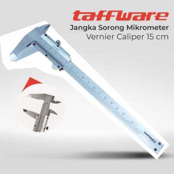 Taffware Jangka Sorong Stainless Micrometer 15CM - JIG-RE0150